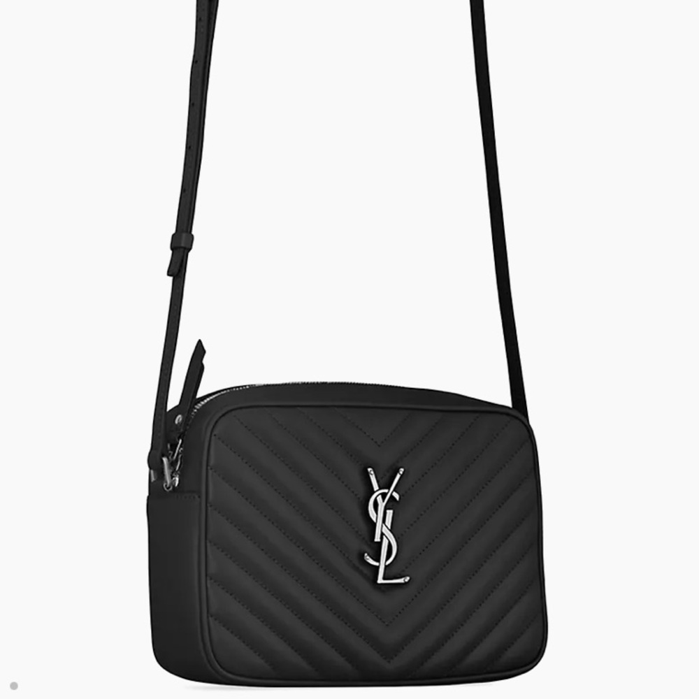 Saint Laurent YSL lou quilted crossbody bag
